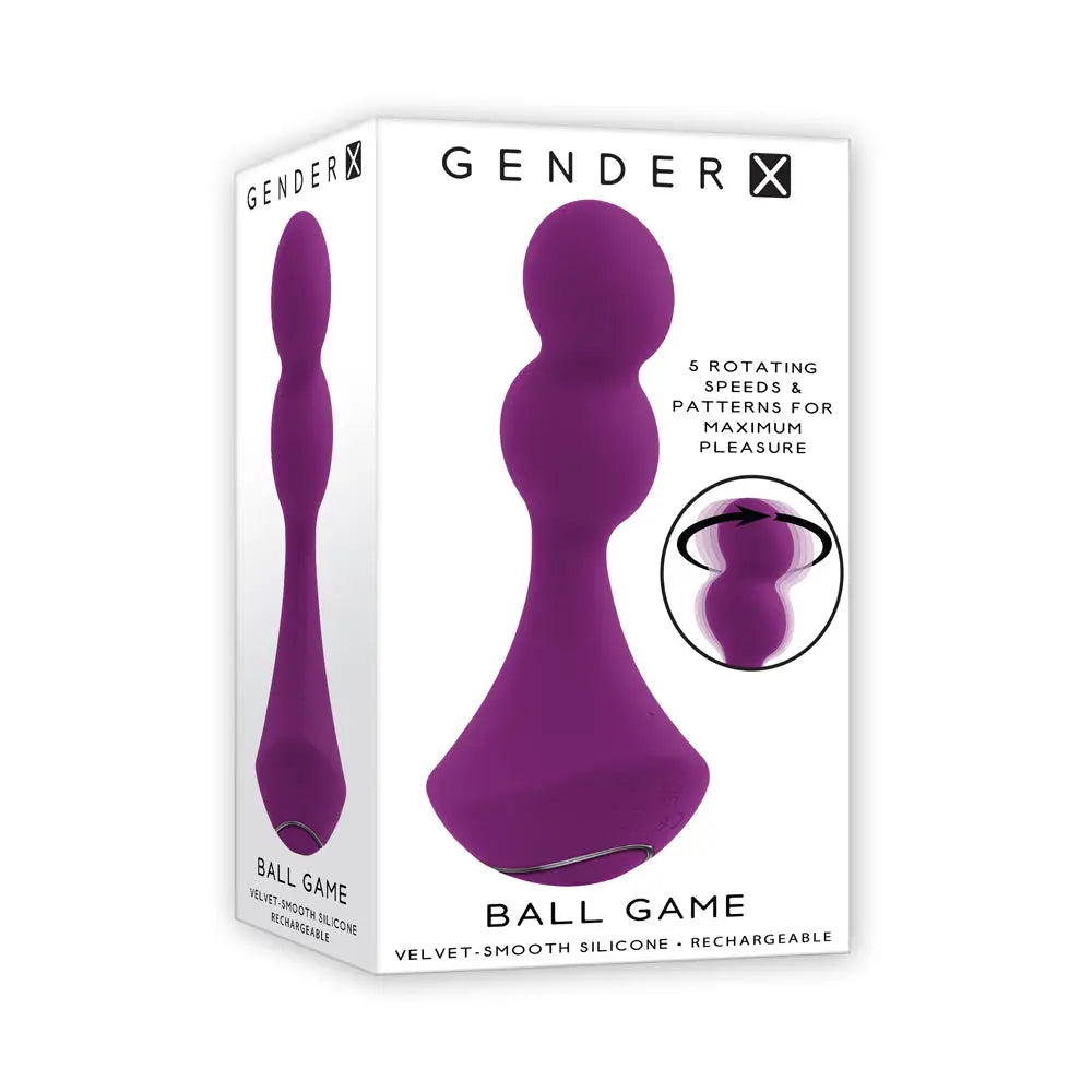 Gender X Ball Game Rotating & Vibrating Plug - Rolik®