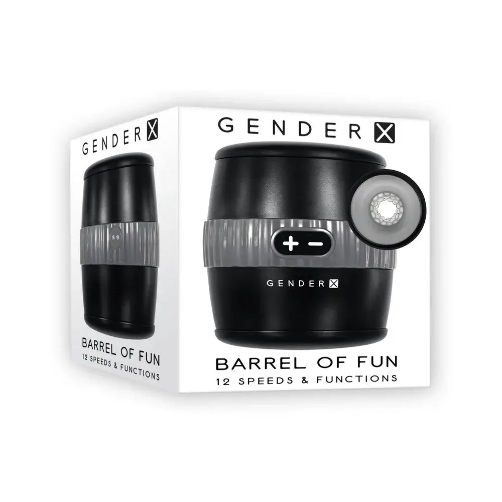 Gender X Barrel of Fun Vibrating Stroker - Rolik®