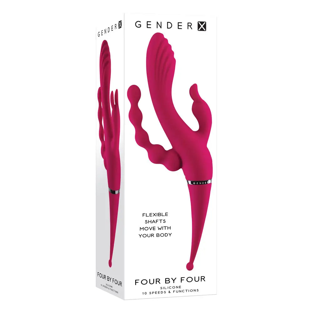 Gender X Four By Four Rabbit Vibrator - Rolik®