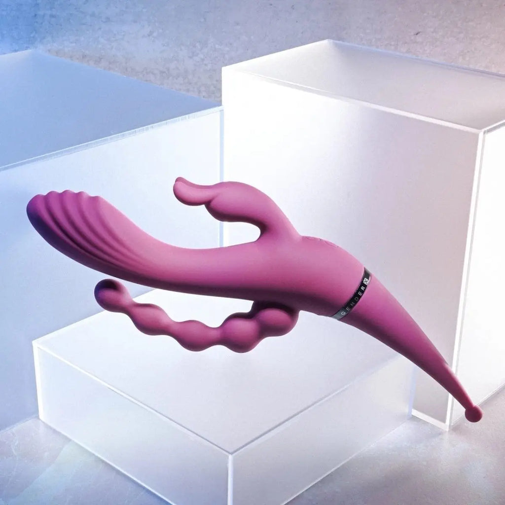 Gender X Four By Four Rabbit Vibrator - Rolik®