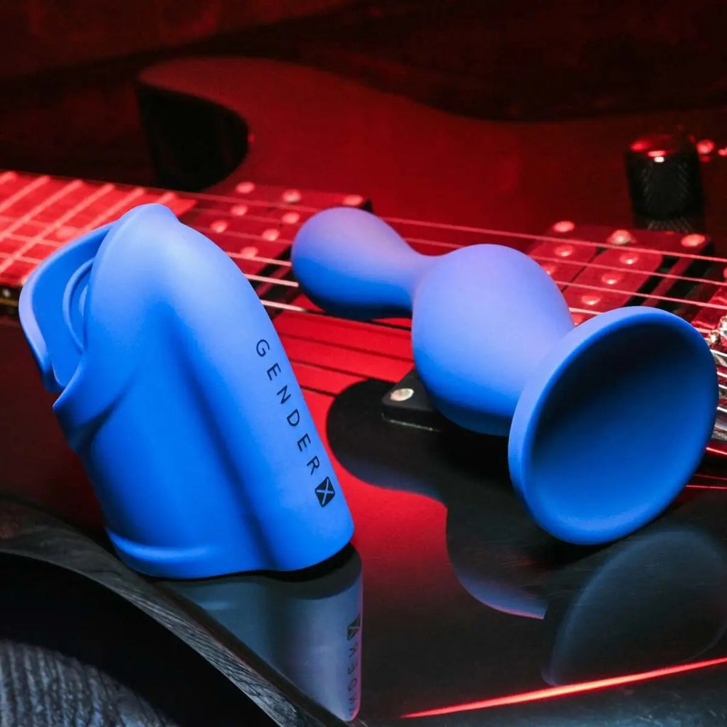 Gender X Ins & Outs Vibrating Stoker & Dildo Set - Rolik®