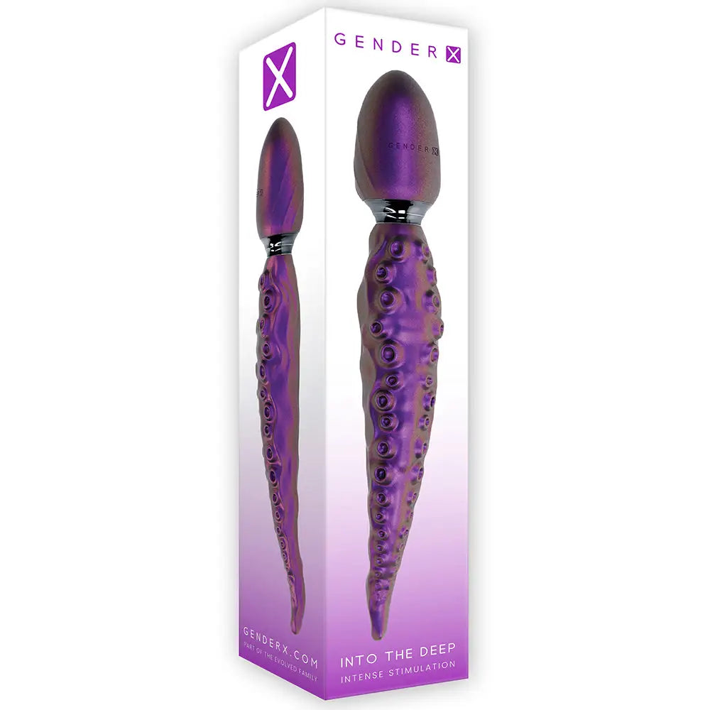 Gender X Into the Deep Tentacle Vibrator Purple