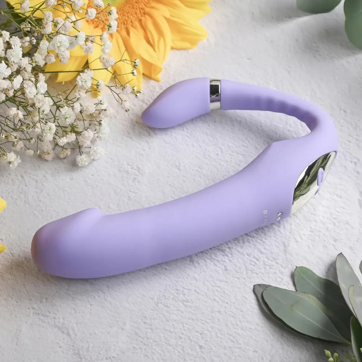 Gender X Orgasmic Orchid Posable Vibrator - Rolik®