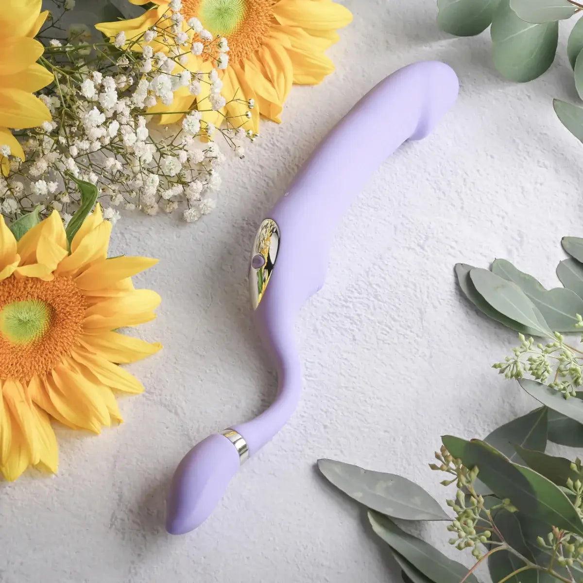 Gender X Orgasmic Orchid Posable Vibrator - Rolik®