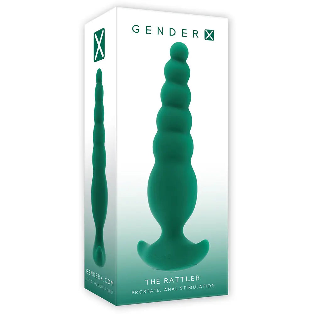 Gender X The Rattler Prostate Anal Stimulator Green
