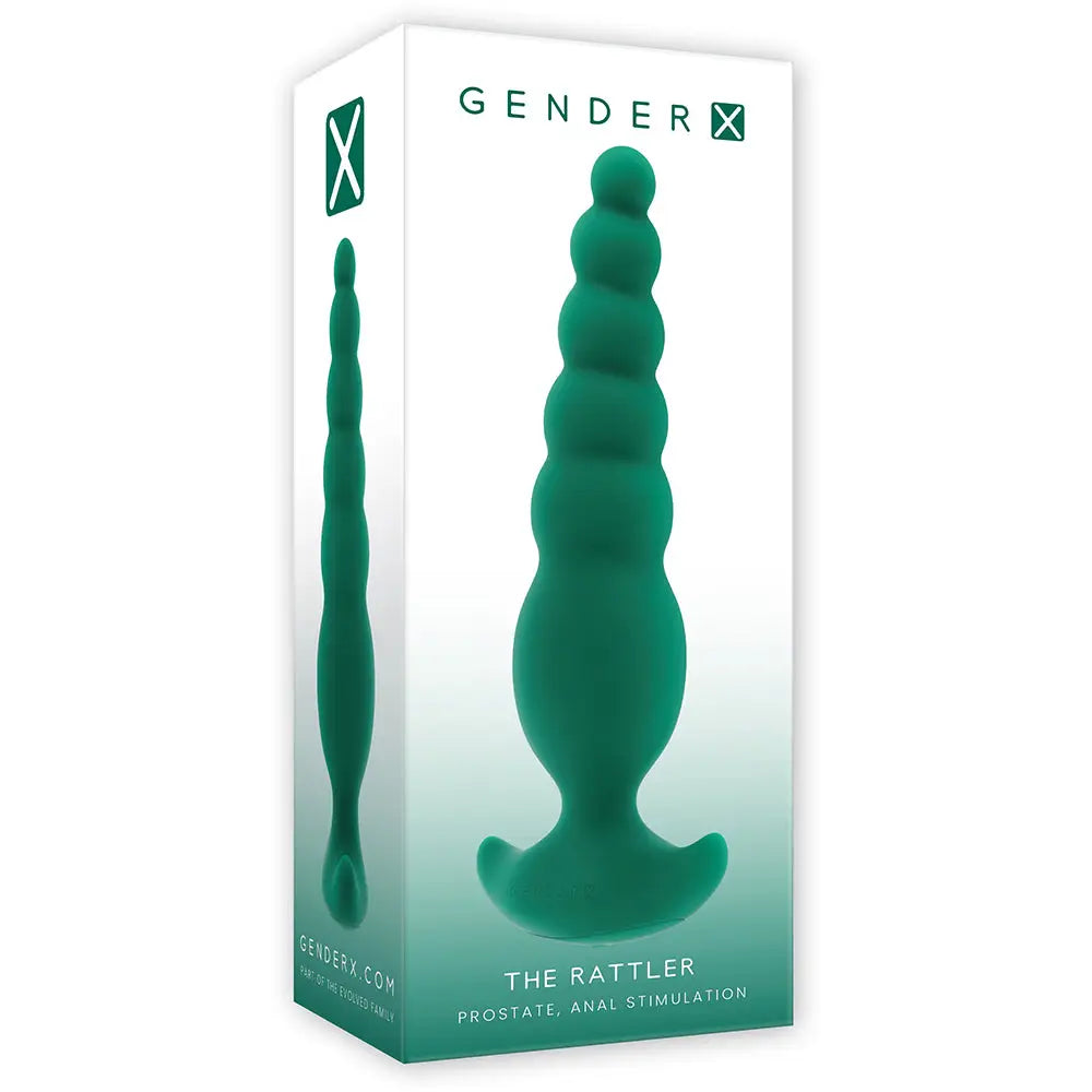 Gender X The Rattler Prostate Anal Stimulator Green