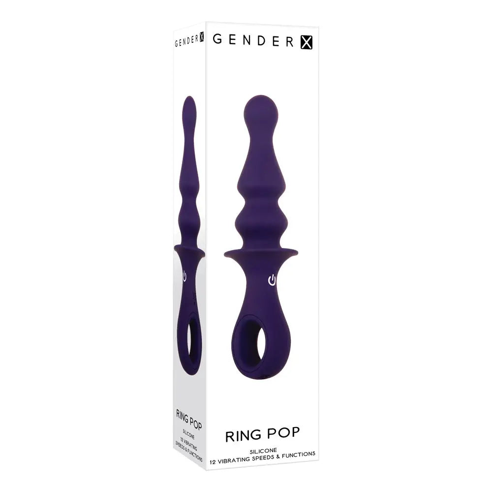 Gender X Ring Pop Vibrating Plug - Rolik®