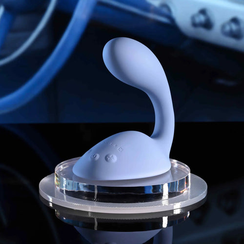 Gender X Shifting Gears | Heating Vibrator & Grind Pad Light Blue