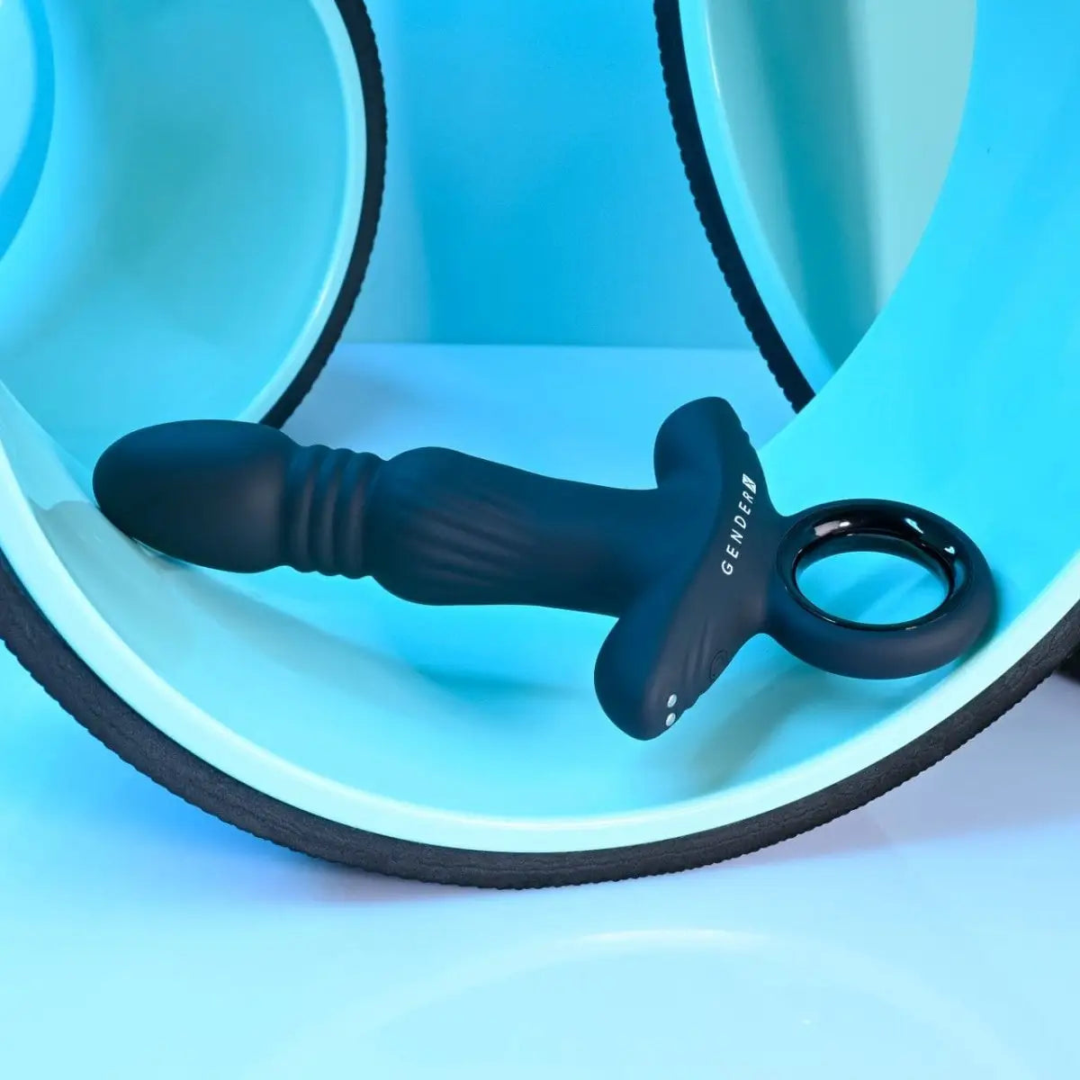 Gender X Slayer Rechargeable Ring Thruster Vibrator - Rolik®