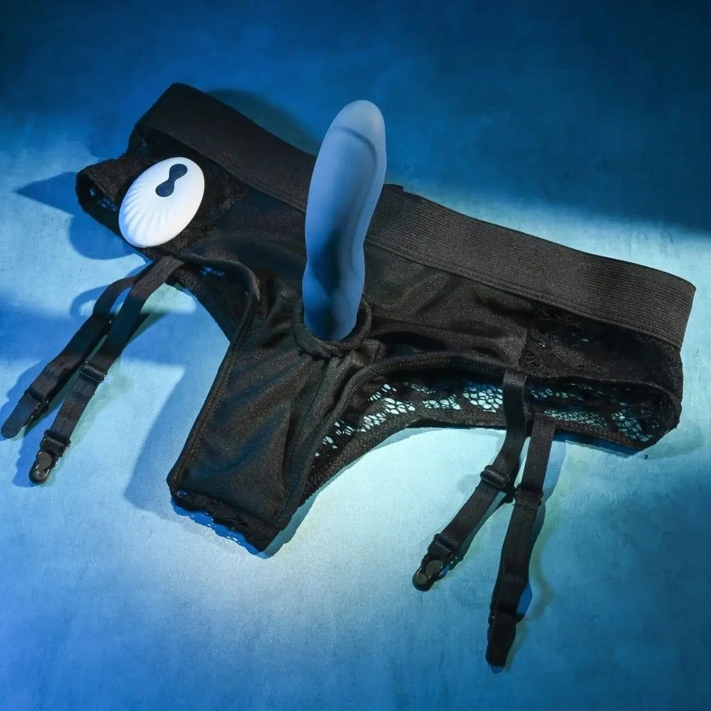 Gender X Snuggle Up Remote Vibrating Strap - On Dildo - Rolik®