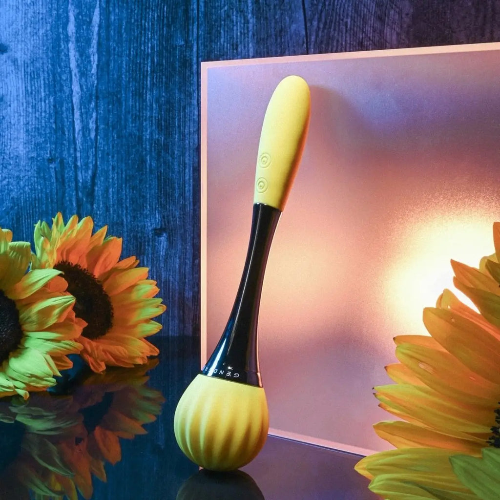 Gender X Sunflower Double - Ended Wand Vibrator - Rolik®