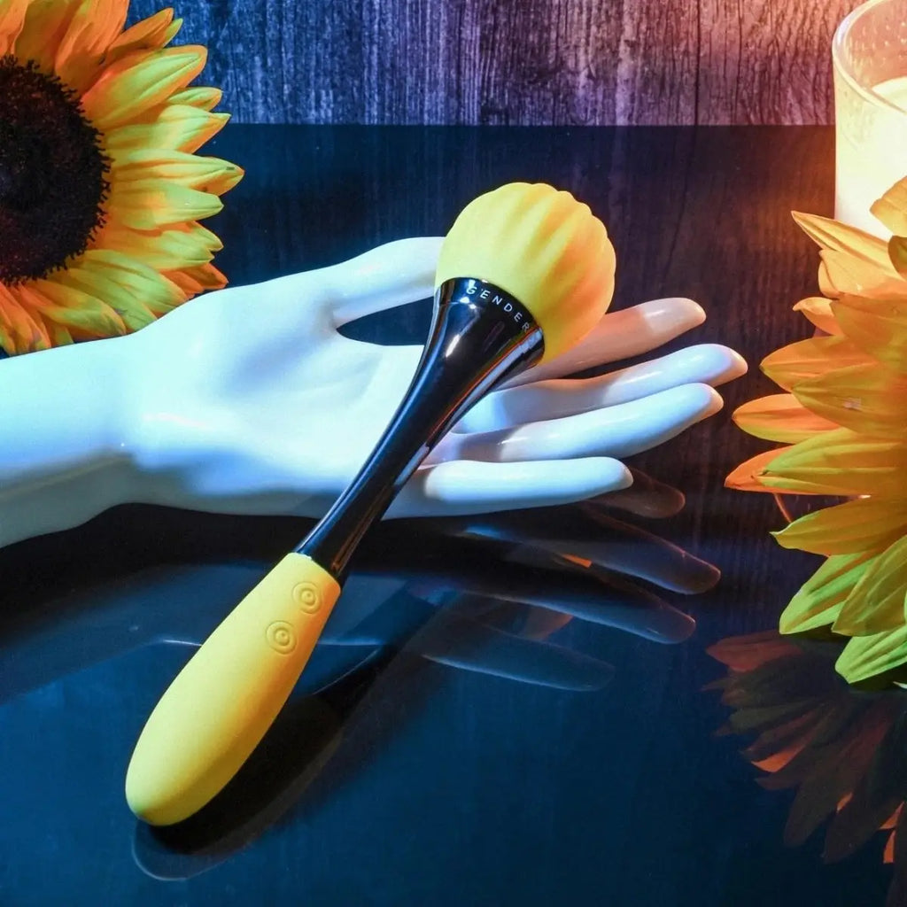 Gender X Sunflower Double - Ended Wand Vibrator - Rolik®