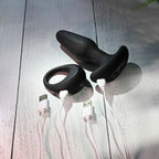 Gender X Teamwork Remote Vibrating Plug & C - Ring Set - Rolik®