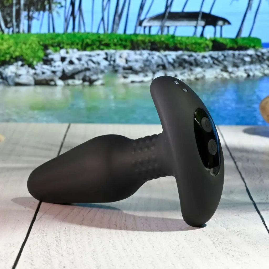 Gender X Teamwork Remote Vibrating Plug & C - Ring Set - Rolik®