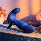 Gender X True Blue Thrusting Vibrator - Rolik®