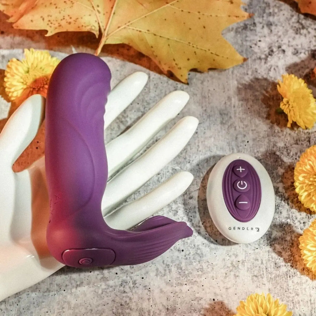 Gender X Velvet Hammer Wearable Vibrator - Rolik®