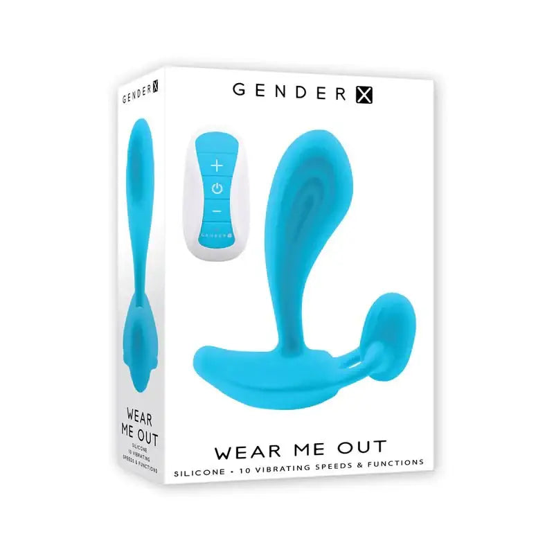 Gender X Wear Me Out Rechargeable Wearable Vibrator with Remote - Rolik®