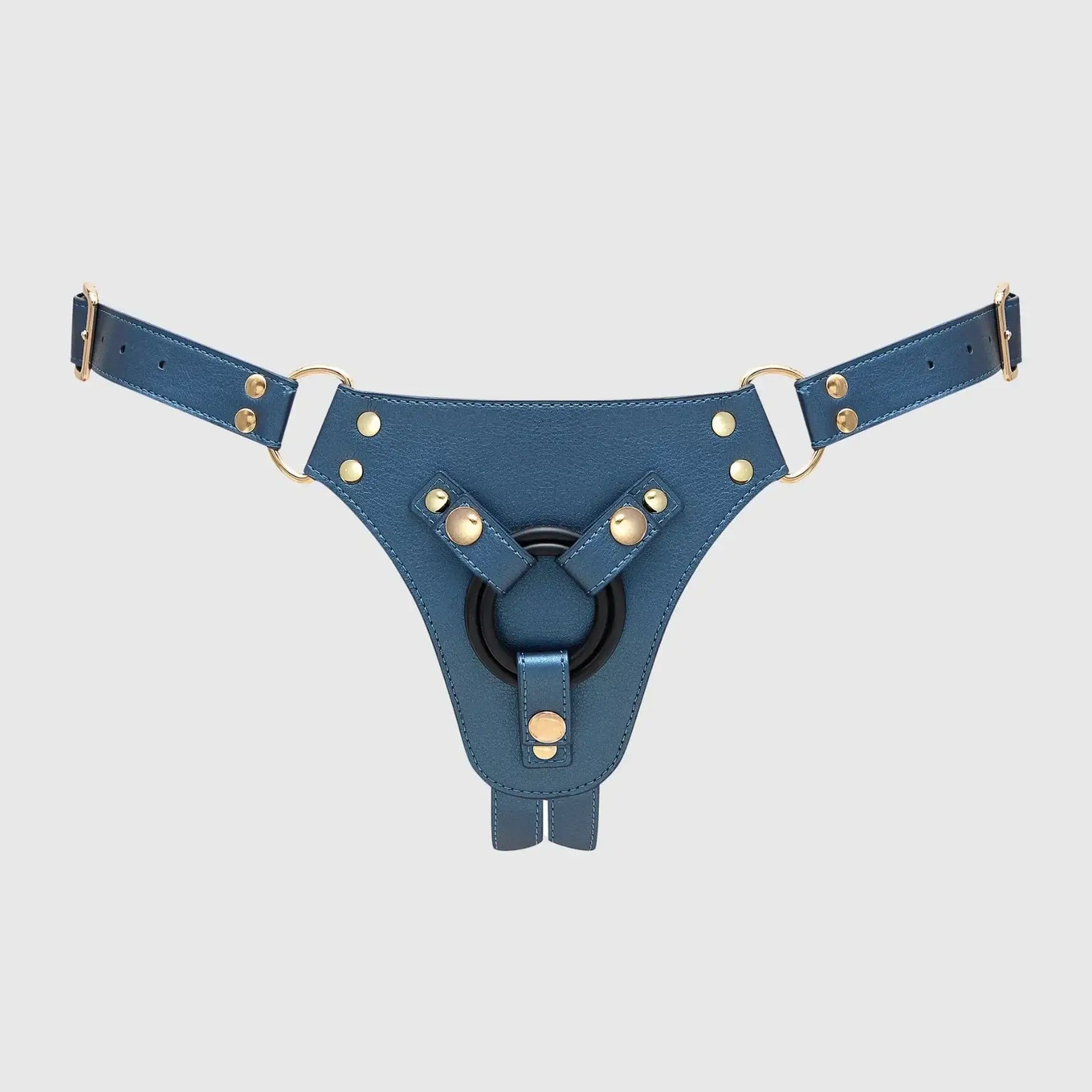 Generous Leatherette Harness Blue
