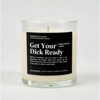 Get Your Dick Ready Glass Candle SUGAR APPLES + SPICE