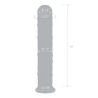 gläs 10" Extra Large Glass Dildo - Rolik®