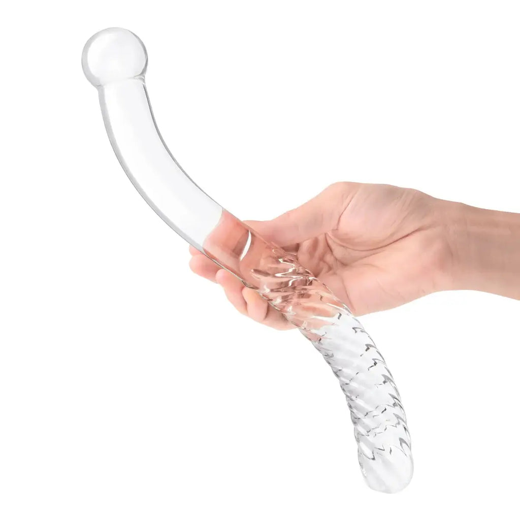 gläs 11" Glass Double Ended Pelvic Wand - Rolik®