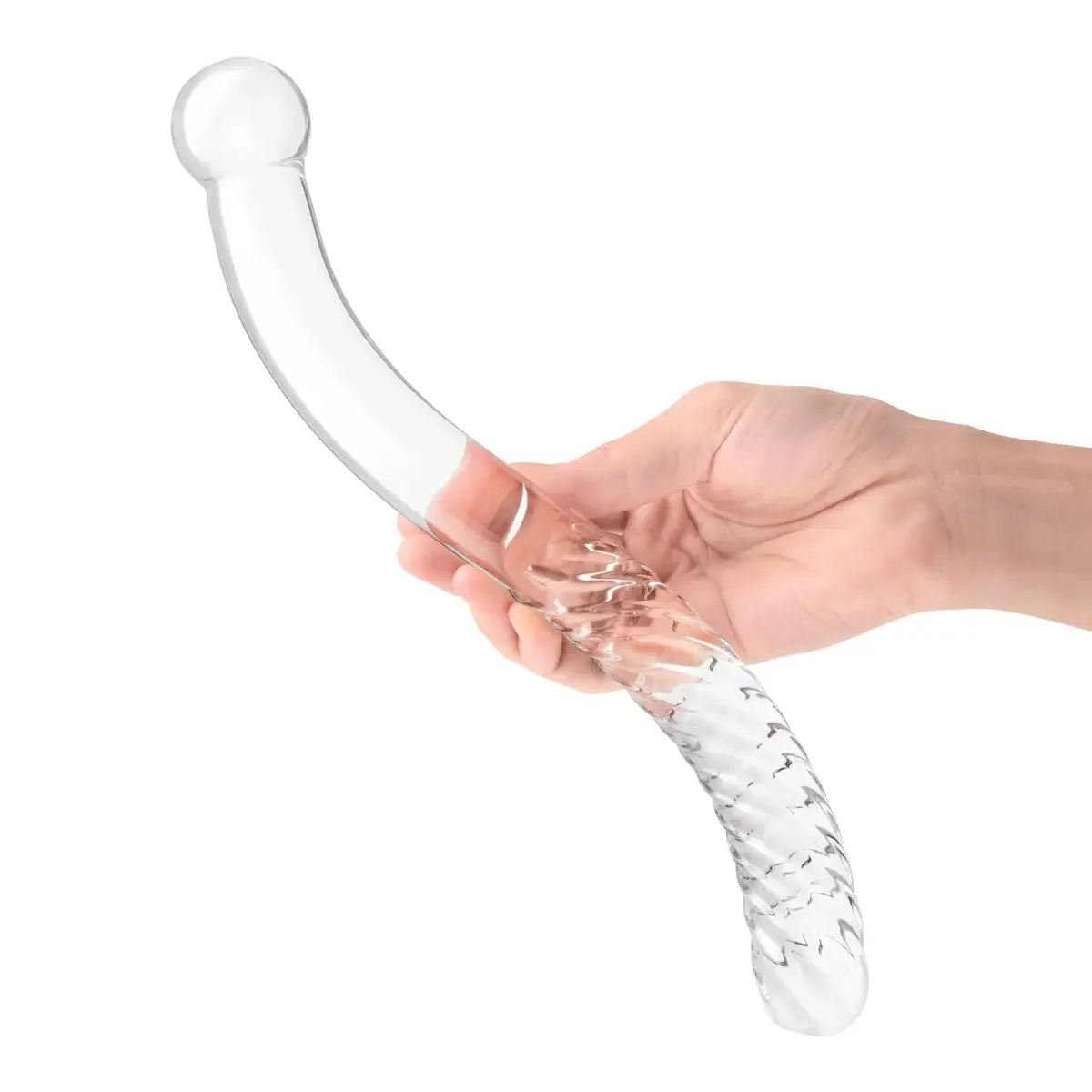 gläs 11" Glass Double Ended Pelvic Wand - Rolik®