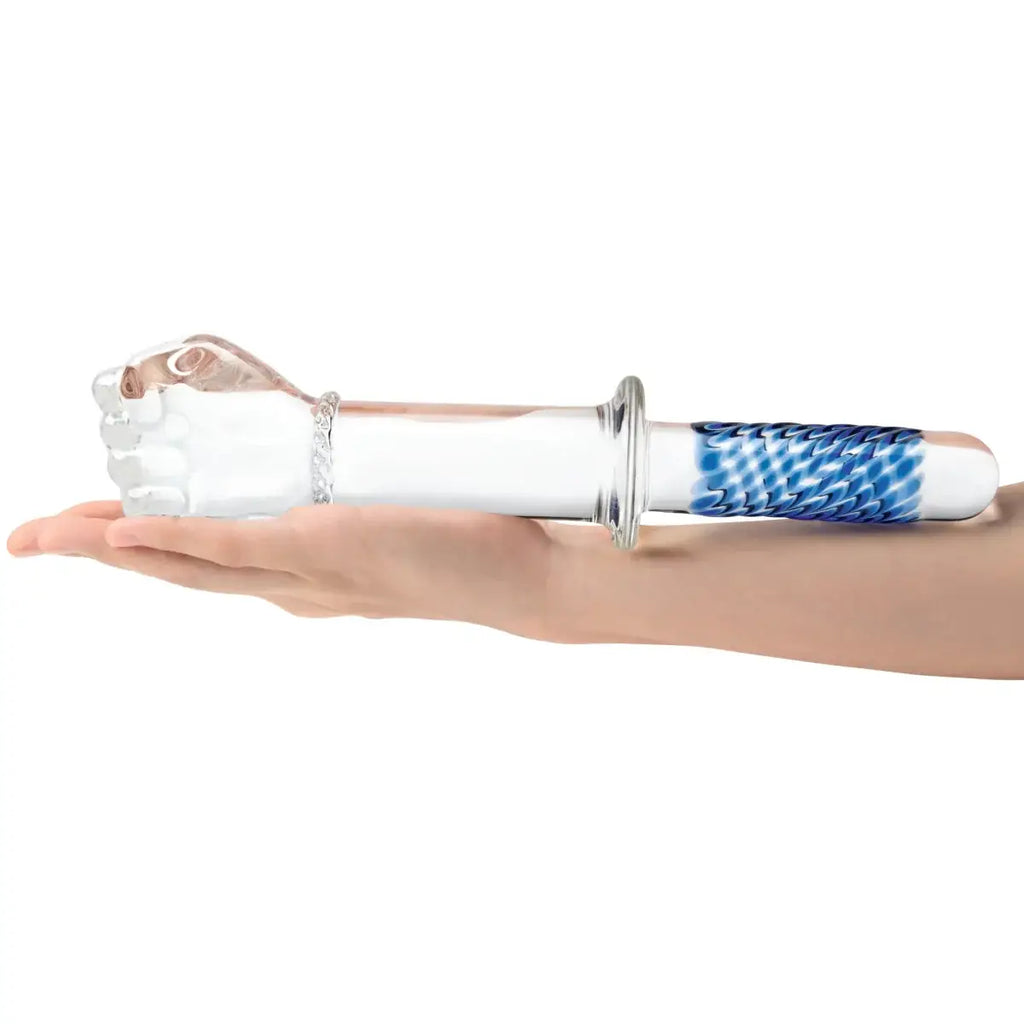 gläs 11" Glass Fist Double Ended With Handle Grip - Rolik®