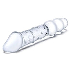 gläs 12" Double Ended Glass Dildo with Anal Beads - Rolik®