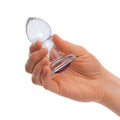 gläs 3.5" Bling Bling Glass Butt Plug - Rolik®