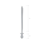 gläs 3" Horse Tail Glass Butt Plug - Rolik®