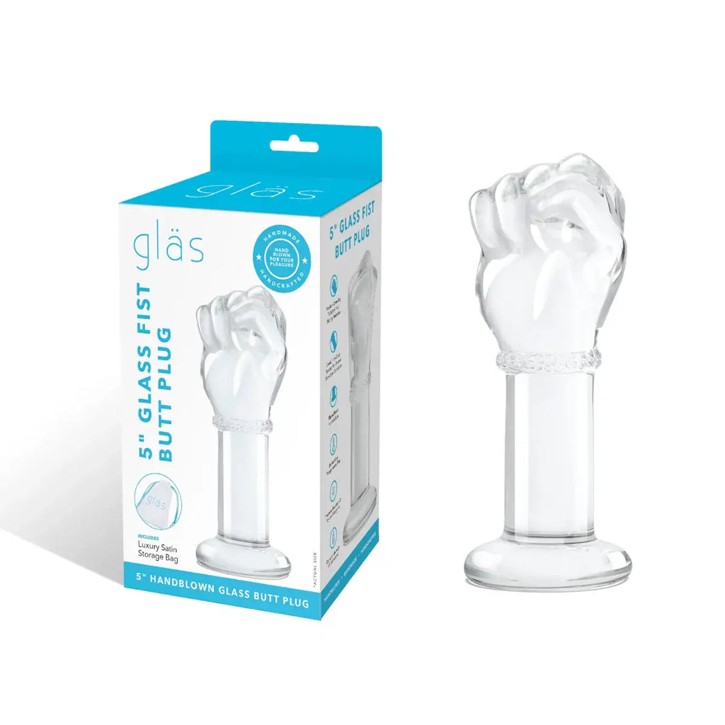 gläs 5" Glass Fist Butt Plug - Rolik®