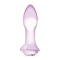 Gläs 5’’ Rosebud Glass Butt Plug - Pink