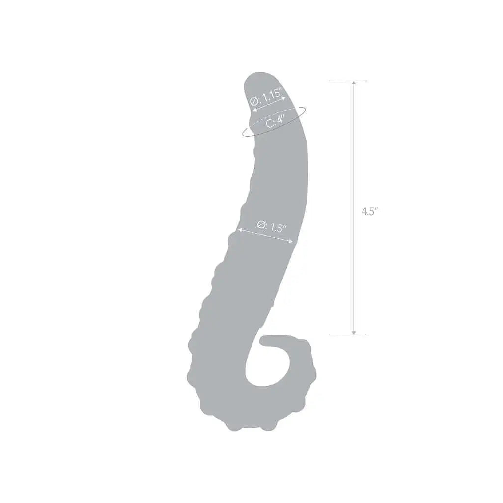 gläs 6" Lick - it Glass Dildo - Rolik®