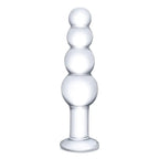 gläs 7.25" Glass Beaded Butt Plug - Rolik®