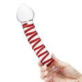 gläs 8" Mr. Swirly Glass Dildo - Rolik®