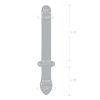 gläs 9.25" Classic Smooth Dual - Ended Dildo - Rolik®