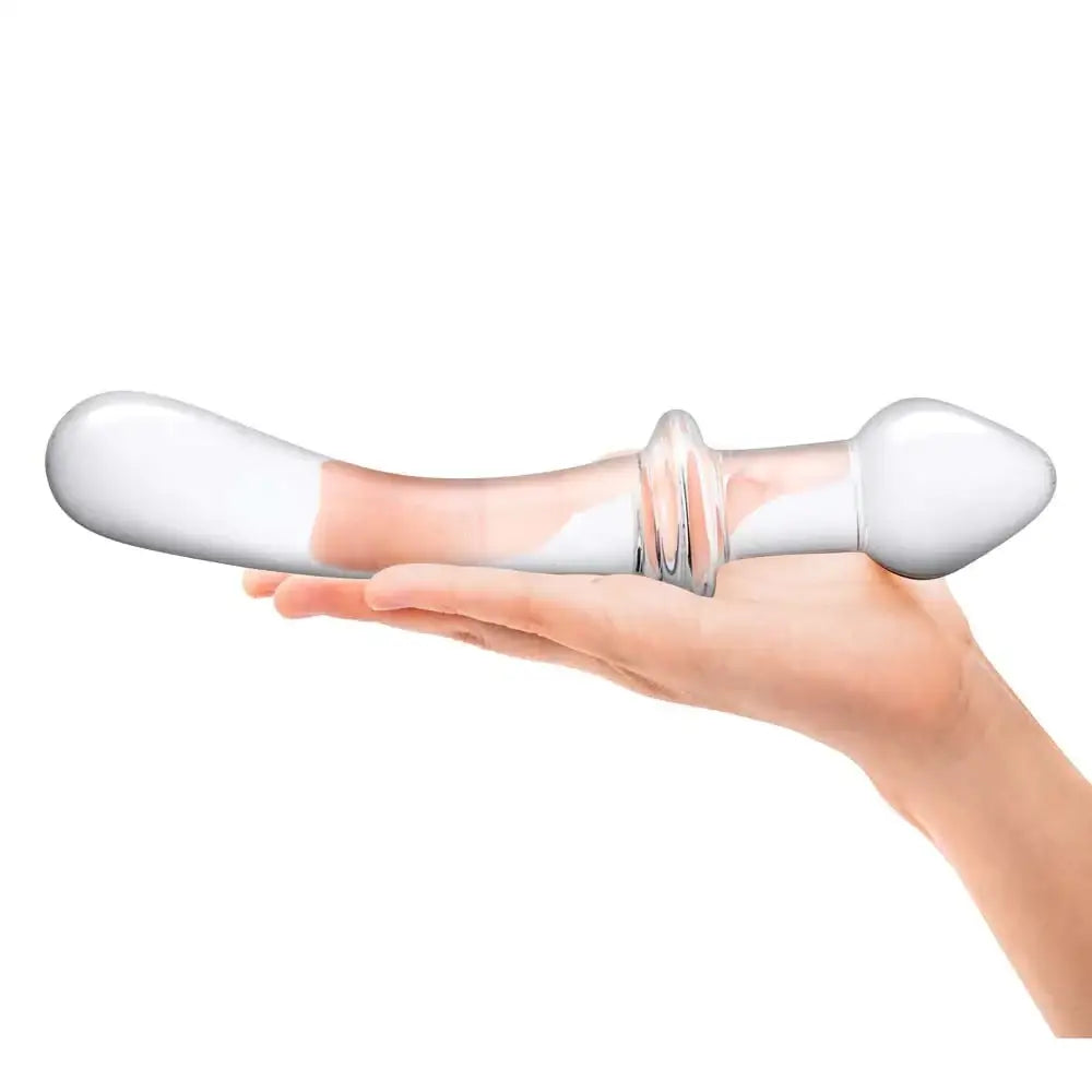 gläs 9" Classic Curved Dual - Ended Dildo - Rolik®