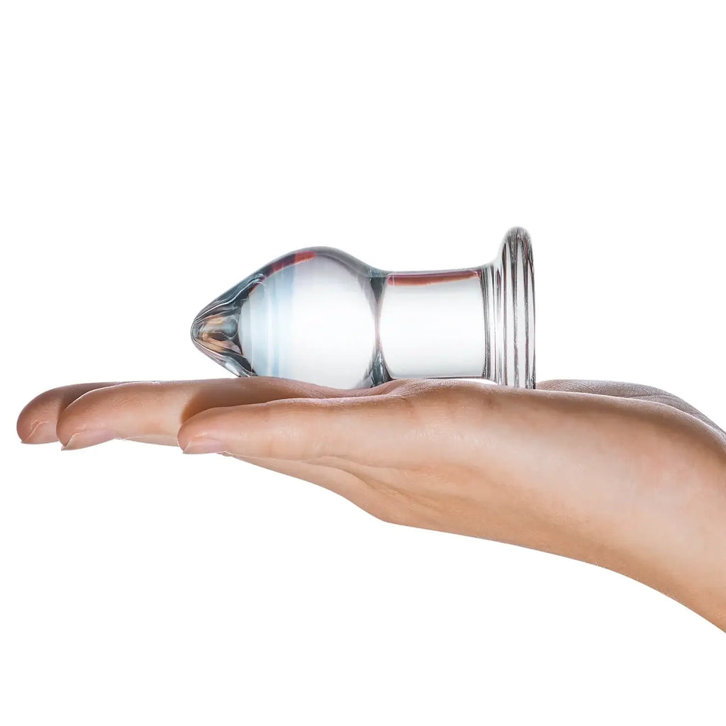 Gläs Amethyst Rain Butt Plug - Rolik®