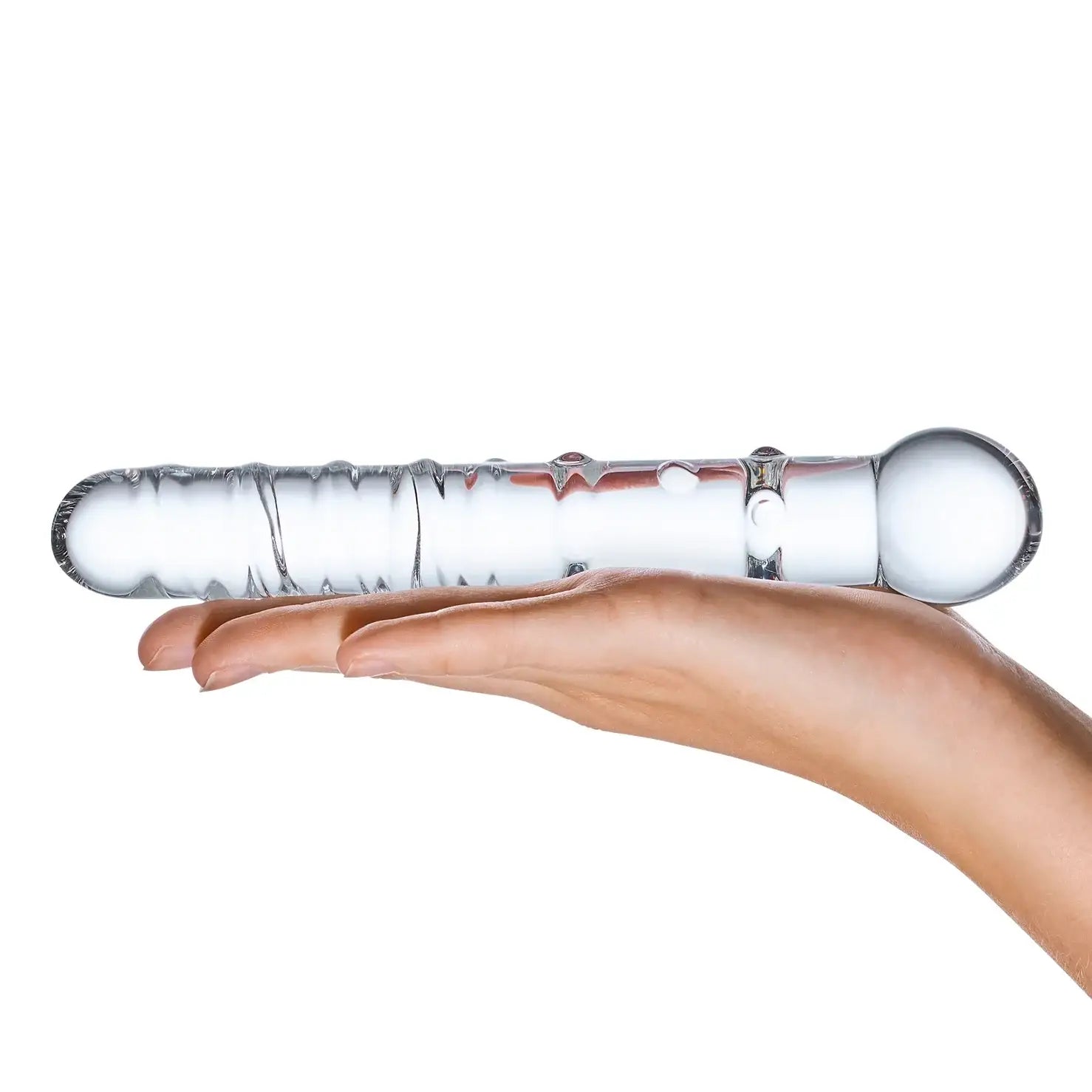 Gläs Callisto Clear Glass Dildo - Rolik®