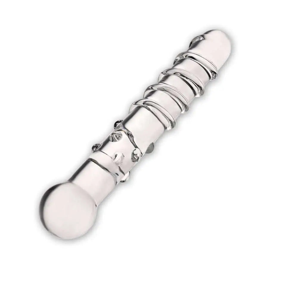 Gläs Callisto Clear Glass Dildo - Rolik®