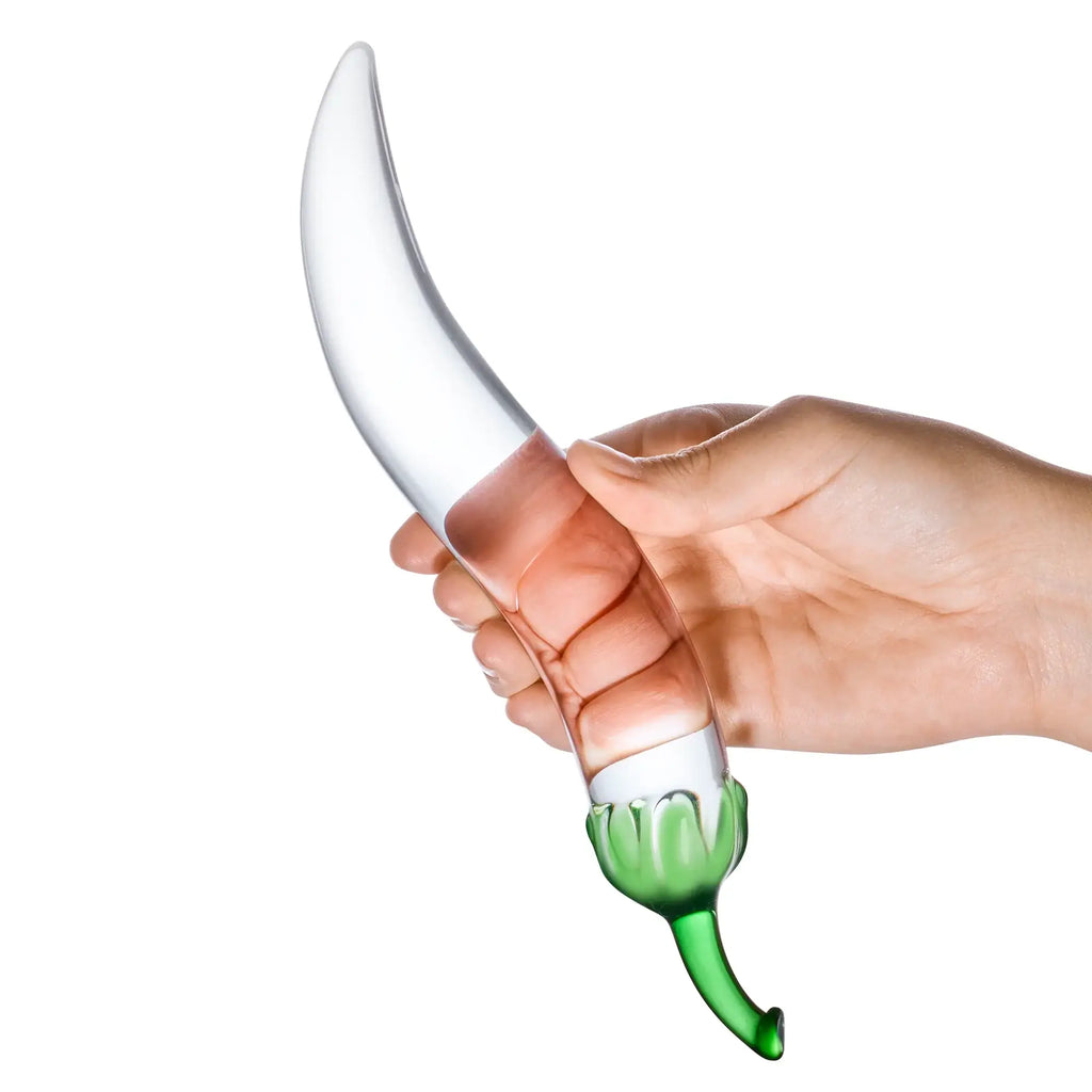 Gläs Chili Pepper Glass Dildo - Rolik®