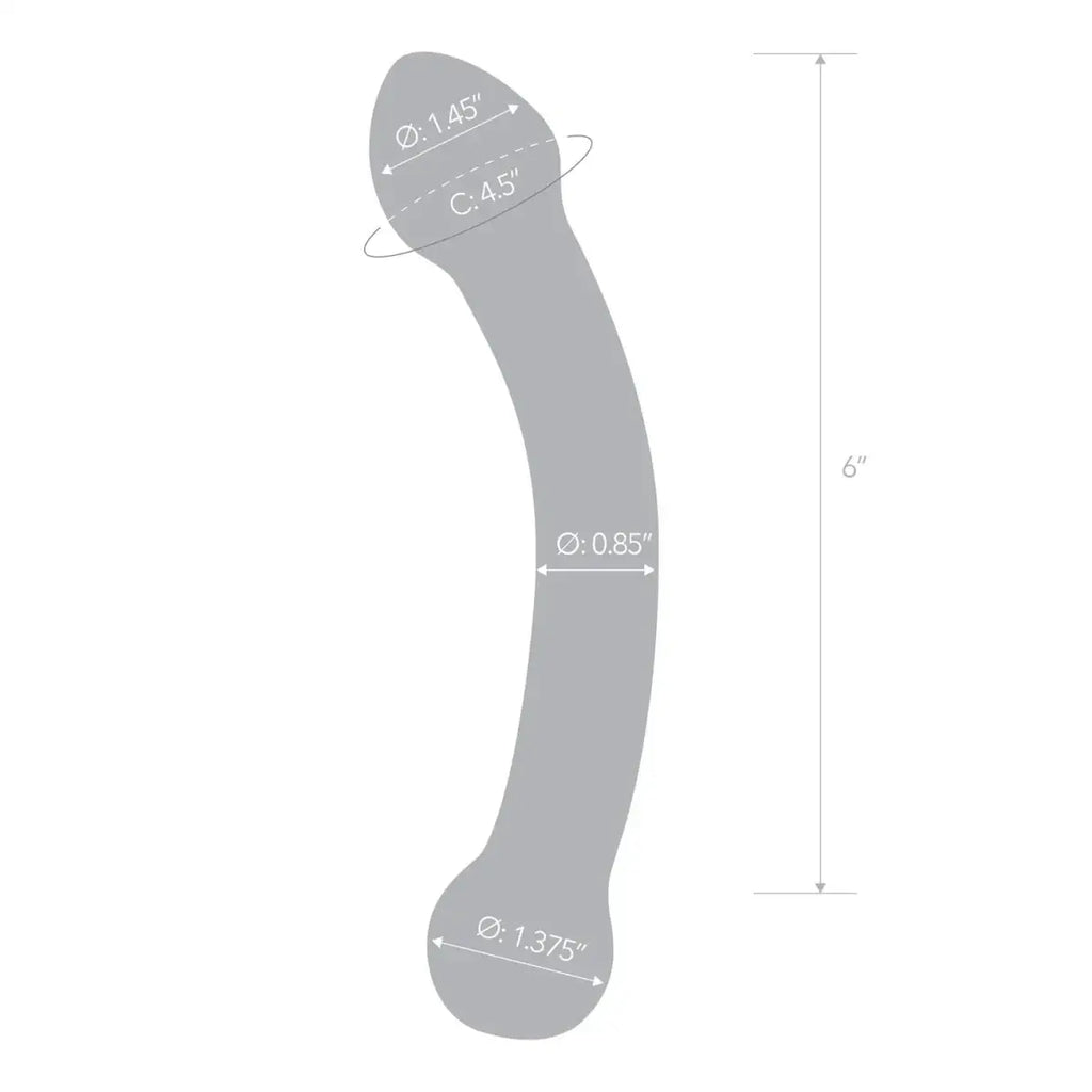 gläs Curved Glass G - Spot Stimulator - Rolik®