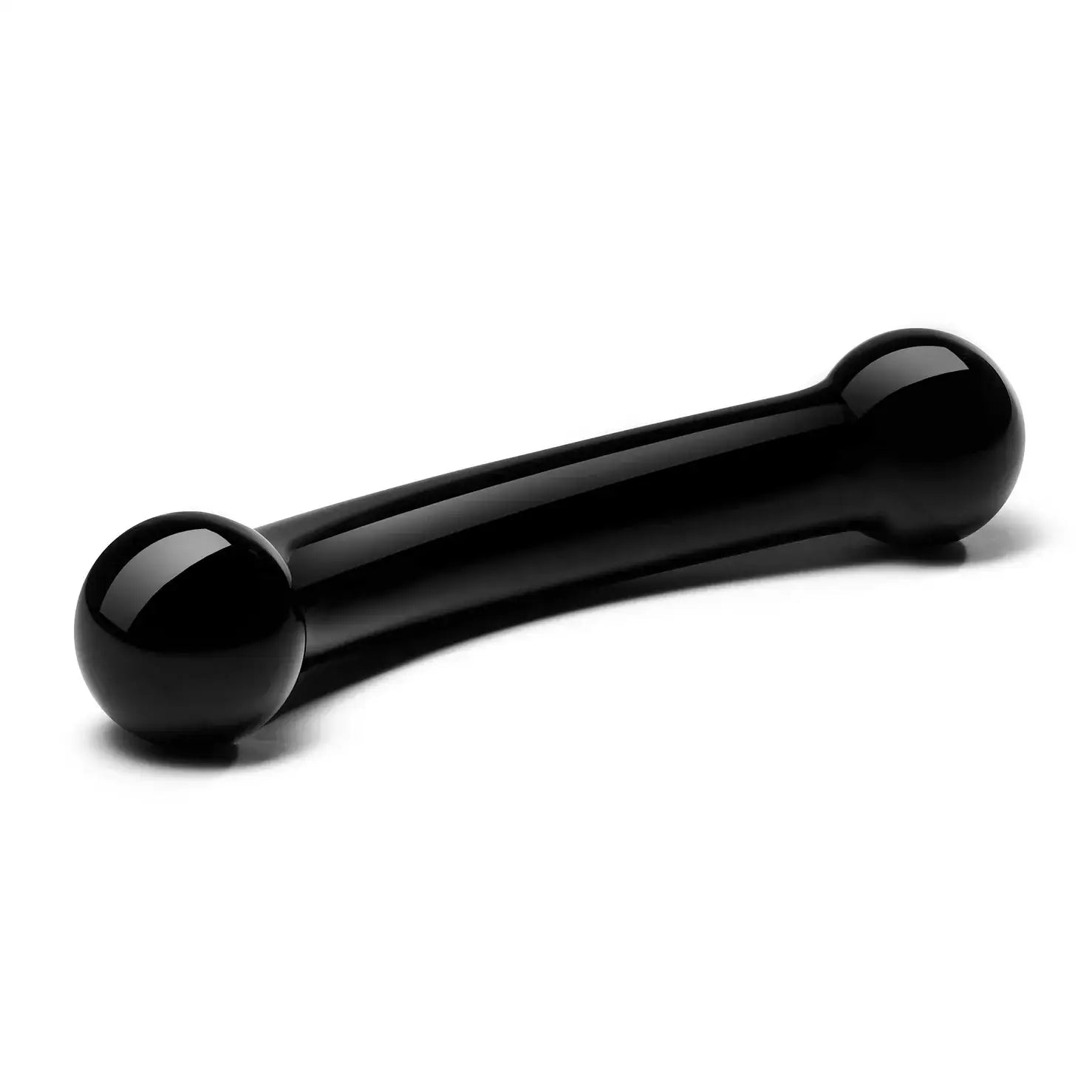 Gläs Double Bull Black Glass Dildo - Rolik®