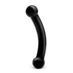 Gläs Double Bull Black Glass Dildo - Rolik®