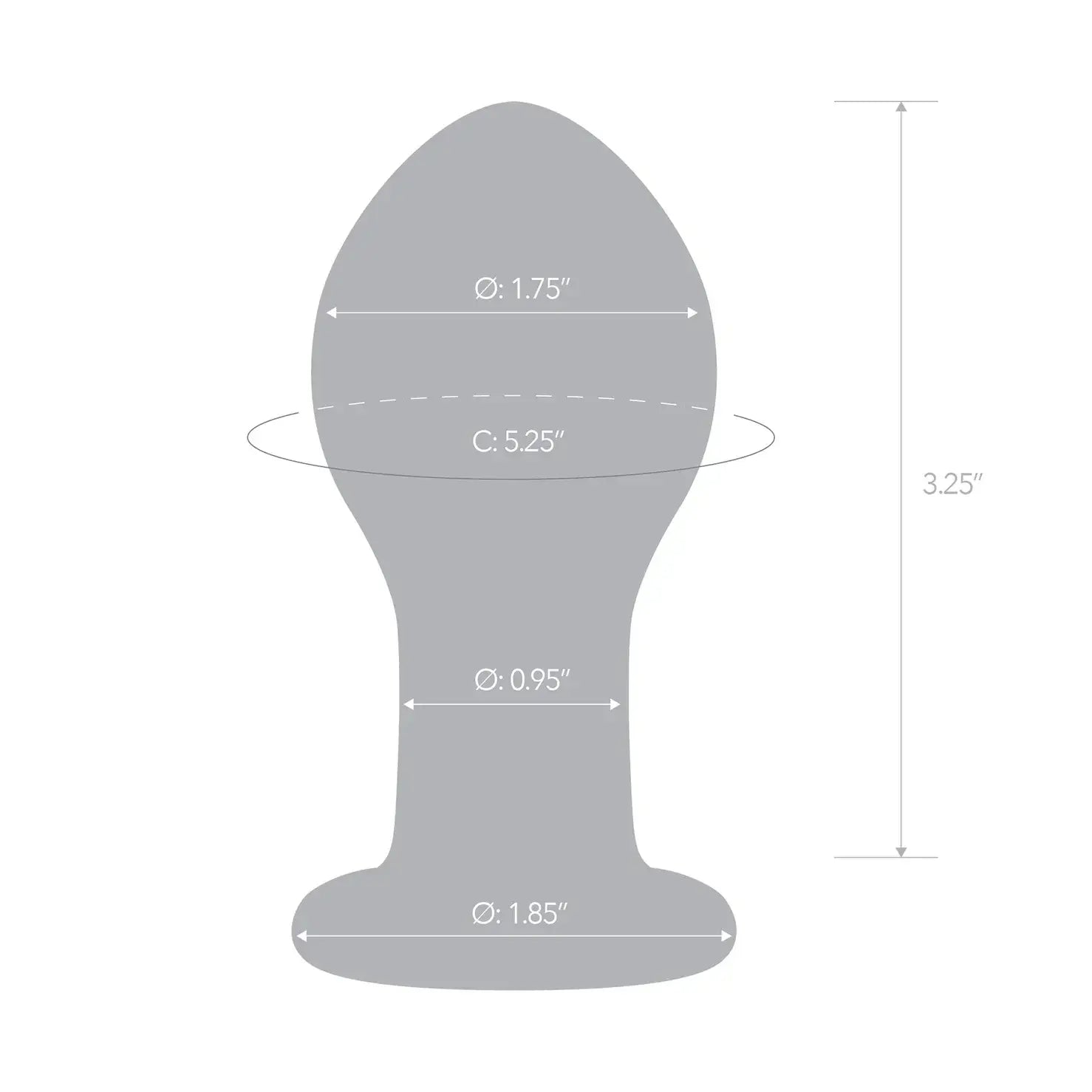 Gläs Galileo Butt Plug - Rolik®