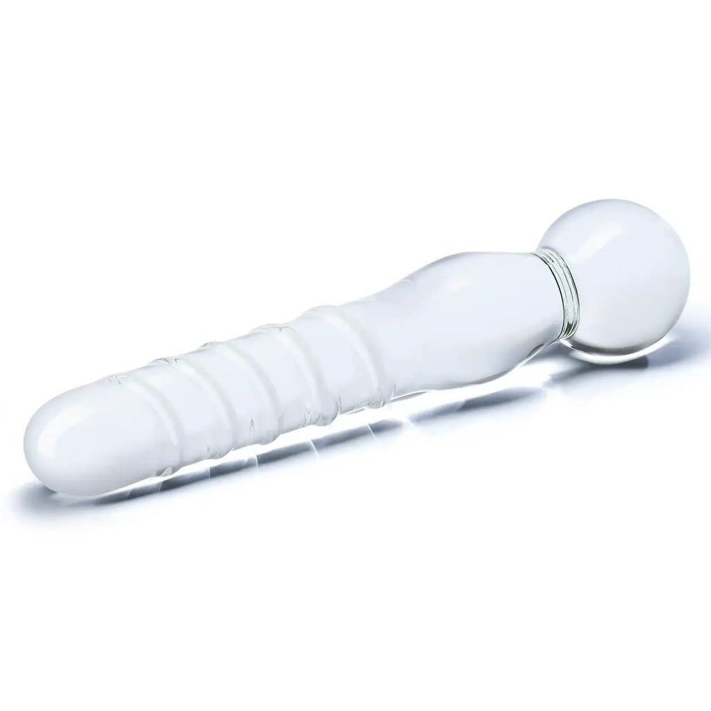 Gläs Joystick Clear Glass Dildo - Rolik®
