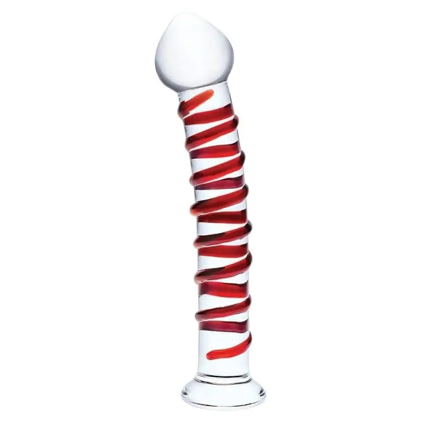 gläs 10" Mr. Swirly Glass Dildo - Rolik®