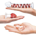 gläs Mr. Swirly Glass Set with Kegel Balls and 3.25" Butt Plug - Rolik®