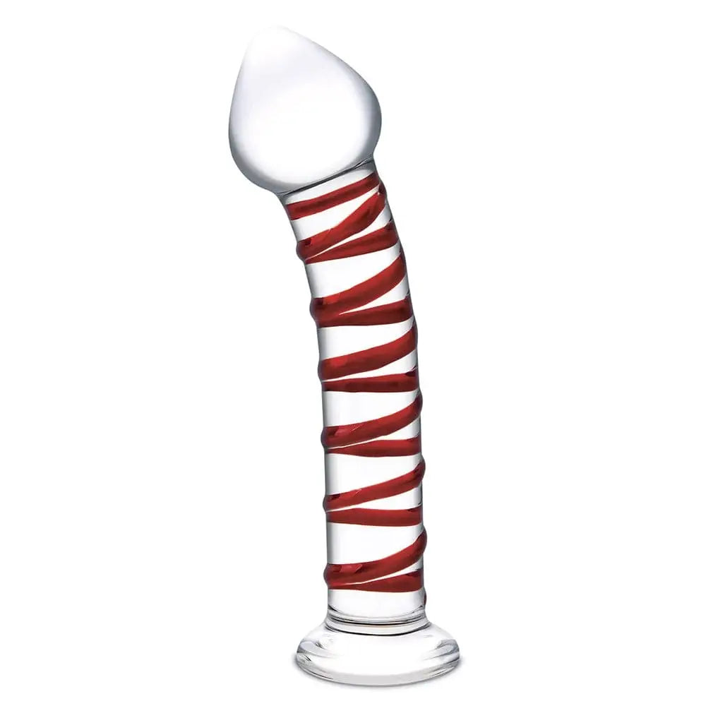 gläs 8" Mr. Swirly Glass Dildo - Rolik®