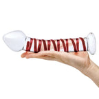gläs 8" Mr. Swirly Glass Dildo - Rolik®